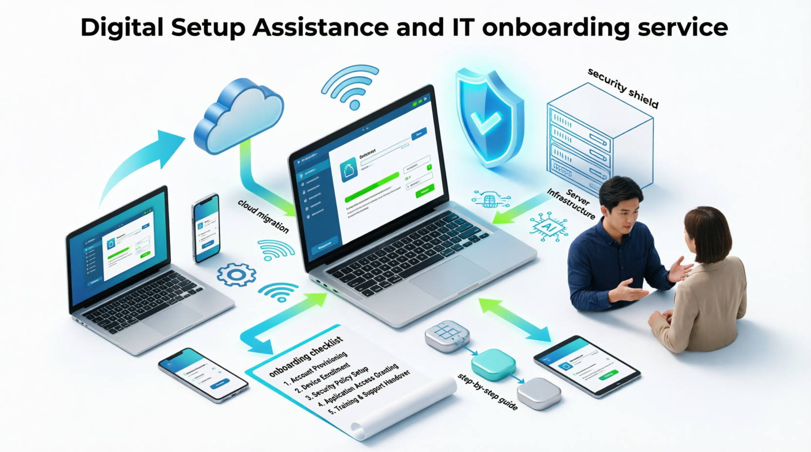 Digital Setup Assistance